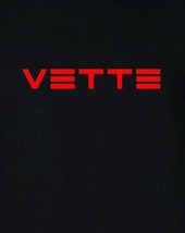 Chevrolet Corvette VETTE Embroidered T-Shirt S-6XL, LT-4XLT Chevy New - $18.99+