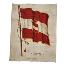 Austrian Country Flag Zira 1910 Cigarette Tobacco Silk Factory No 21 N.J. - £7.46 GBP