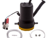 12V 60W Diesel Fuel Oil Transfer Pump Electric Extractor Suction Pump fo... - $49.64