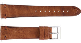 Tan Handmade Vintage Style Italian Leather Watch Band Strap 18mm,20mm,22... - $79.88