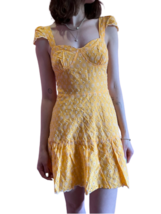 NWT Betsey Johnson Yellow Summer Party Dress - £39.50 GBP