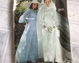 VTG Vogue Original Pattern #2058 1968 Wedding Dress,Bridesmaid Sz 10 - $19.34