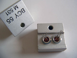 BCY55 Bohling Transistors NPN 45V Factory Matched Pair on Heatsink ~BCY87 - £3.87 GBP
