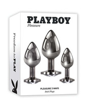 Playboy Pleasure Pleasure 3 Ways Butt Plugs - £75.50 GBP