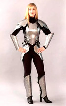 Medieval Lady Armor Cuirass Jacket Skirt &quot;Queen of the Elven&quot; Halloween gift - £257.09 GBP