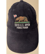 2019 US Open Pebble Beach Golf Corduroy Cap California bear Imperial HAT - $32.99