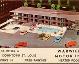 Warwick Motor Inn St. Louis MO Postcard PC575 - $4.99