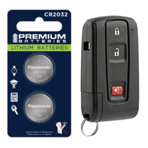 Toyota Key fob Replacement Battery Panasonic CR2032 Lithium (2 Pack)+Tra... - $5.16