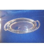 Elegant Imperial Glass Co Candlewick 13 1/2 &quot; Celery Server Tray with ha... - £13.40 GBP