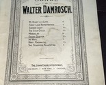 1897 Sheet Music DANNY DEEVER Rudyard Kipling Walt Damrosch Barrack-Room... - £10.25 GBP