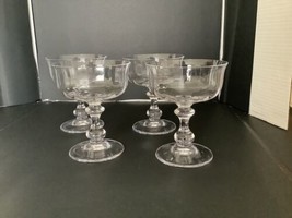 MIKASA French Countryside Set Of 4 Champagne/Tall Sherbet 5-1/4&quot; EUC!! NWOT!! - £64.73 GBP