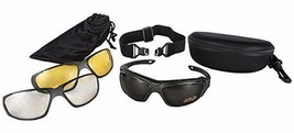 NEW Fox Outdoor Tactical Shooter&#39;s Eyewear Glasses Kit w Lenses and Case... - £23.19 GBP