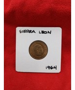 Sierra Leone 1/2 Cent 1964 Coin - $7.88