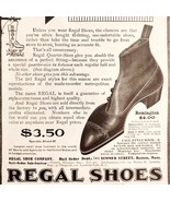 Regal Shoes Men &amp; Women Remington 1908 Advertisement Footwear Fashion DW... - $27.40 CAD