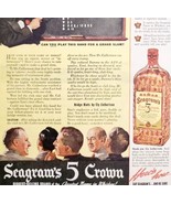 1941 Seagrams 5 Crown Whiskey Advertisement Ely Culbertson Bridge DWNN12 - $24.99