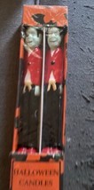 Halloween Taper Candle 10” Tall Set Lot Of 2 Frankenstein New - £5.12 GBP