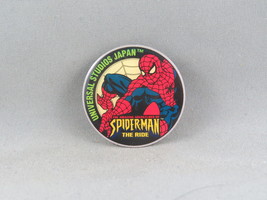 Spider-Man Pin - Spider-Man The Ride Universal Studios Japan - Celluloid... - £23.18 GBP