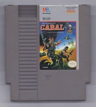Vintage Nintendo Cabal Video Game NES Cartriage VHTF Milton Bradley MB - $19.31