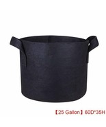 25 Gallon Grow Bags Cloth Planting Fabric Pot Growing Pouches for Health... - $10.99+