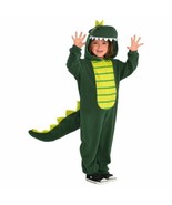 Zipster Dinosaur Child Boys Girls Small 4-6 One Piece Costume - £43.46 GBP