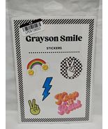 Grayson Smile Peace Sign Keep It Real Stickers - $158.86 MXN