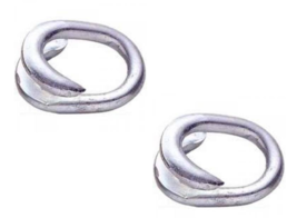 Baron 660-5/16 Lap Links 2&quot; H Farm Screw Pin 1750 lb Zinc Plated Finish ... - $36.90 MXN