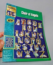 Choir of Angels Alphabet A-Z Cross Stitch Pattern Christmas Holidays Needlework  - £9.44 GBP