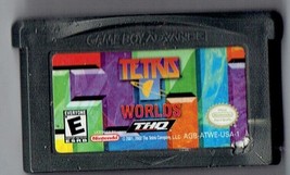 Nintendo Gameboy Advance Tetris Worlds Video Game Cart Only - £20.29 GBP