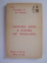 Historic Sites And Scenes Of England Paperback Great Western Railway Britain UK - £31.13 GBP