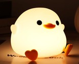 Duck Night Light, Cute Duck Light, Rechargeable Dimmable Kids Nightlight... - $25.99