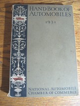 1921 Handbook of Automobiles Hand Book Cadillac Packard Auburn Buick Softcover - $84.15