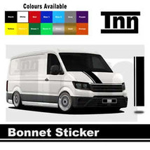 Bonnet Sticker for Volkswagen VW Crafter MWB Graphics Stripes Decals Cam... - $29.99