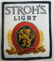 STROH&#39;S LIGHT BEER PATCH  MINT NEW VINTAGE - £4.61 GBP