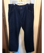New Men&#39;s Wrangler Hero Stretch Jeans Regular Seat &amp; Thighs 42x30 Dk Blu... - $32.60 CAD