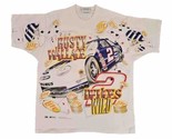 Rusty Wallace Chase Authentics Nascar AOP T-Shirt Large Miller Lite 90s Vtg - $89.05