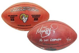 MATTHEW STAFFORD Autographed &quot;SB LVI Champs&quot; SB Champ Football FANATICS ... - $29,393.47 MXN