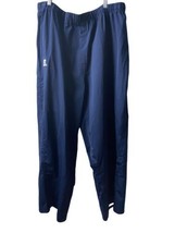 Russell Athletics Track Pants Mens Size 2X Navy Blue Lined Poyester Pull... - $17.57