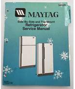 Maytag Refrigerator Service Manual Side By Side Top Mount Shop Repair Book￼ - £14.90 GBP