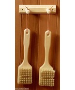 Free Shipping! Two Bath Brush Set, sauna accessories, sauna supplies, sa... - $41.99