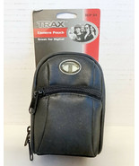 NEW Trax TCP-01 Black Zippered Camera Pouch Bag Carry Case - £11.71 GBP