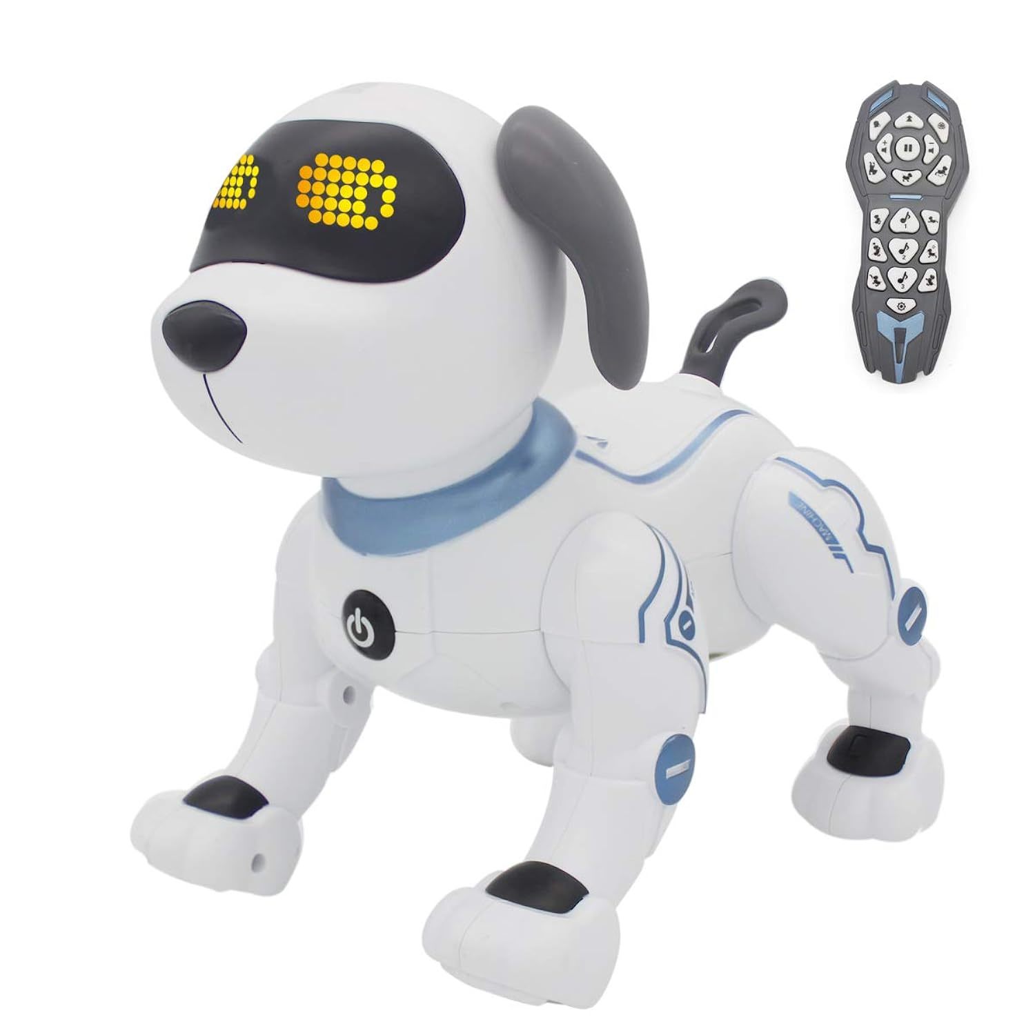 Rc Robot Dog Toy - Voice Control Electronic Stunt Puppy For Kids 6-10 Years Old