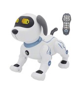 Rc Robot Dog Toy - Voice Control Electronic Stunt Puppy For Kids 6-10 Ye... - £52.41 GBP