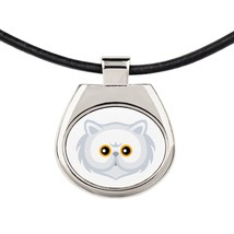 A necklace with a Persian cat. A new collection with the cute Art-Dog cat - £11.63 GBP