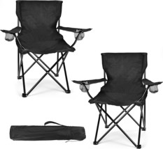 2 Pack Camping Chairs - Lightweight And Supportive Chairs For Teens, Car... - $0.00