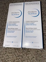 Bioderma ATODERM Nutritive Nourishing Cream 1.3oz / 40ml  Exp 11/2024 2 Pack Set - £22.43 GBP