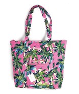Vera Bradley Villager Tote in Tropical Paradise with Blue Interior - $78... - £40.17 GBP