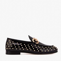 The Jupiter Shoe Black Spike Leather Bit Dress Loafer Limited Edition Women Shoe image 10