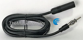 Car Stereo Radio 12&#39; ft (M-F) Auto AM/FM Antenna Extension Cable Wire Co... - $11.39