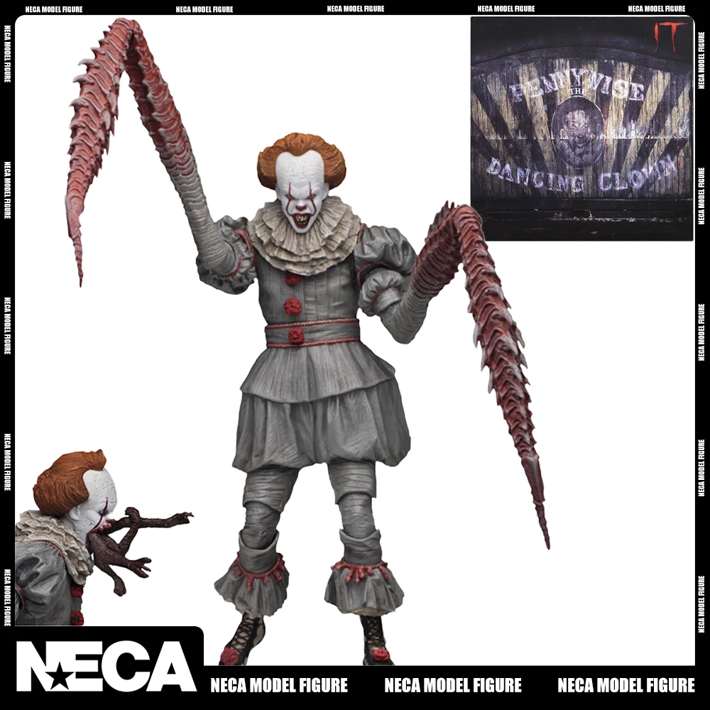 NECA 45470 It Movie 2017 Ultimate “Dancing Clown” Pennywise 7 Inch Actio... - £63.26 GBP