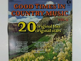Good Times In Country Music Vol 8 Various Artists Used 1974 - £7.85 GBP